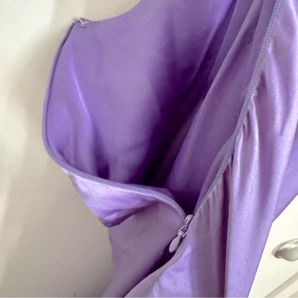 Cult Gaia Raisa Gown in Lilac Purple - Picture 12 of 14